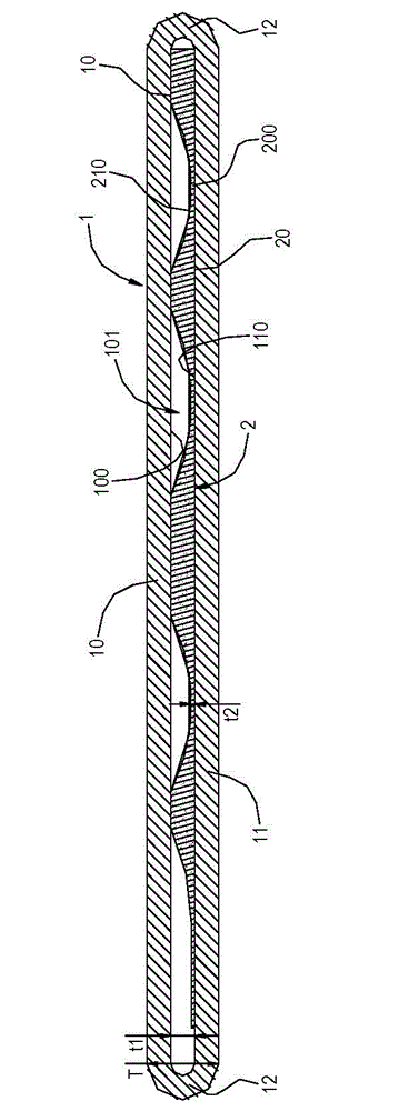 Heat conductor with ultra-thin flat plate type capillary structure