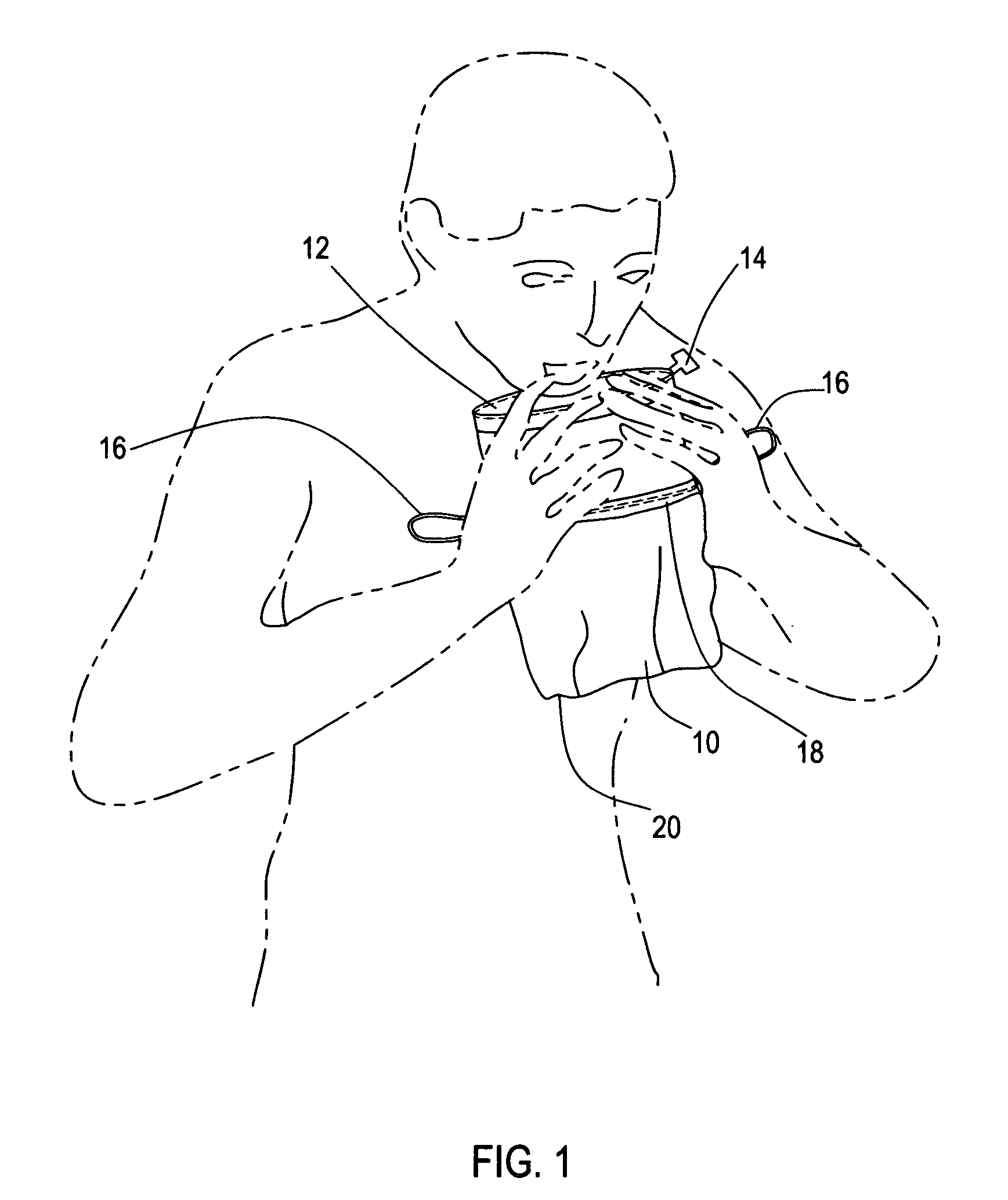 Portable rapidly deployable waste containment device