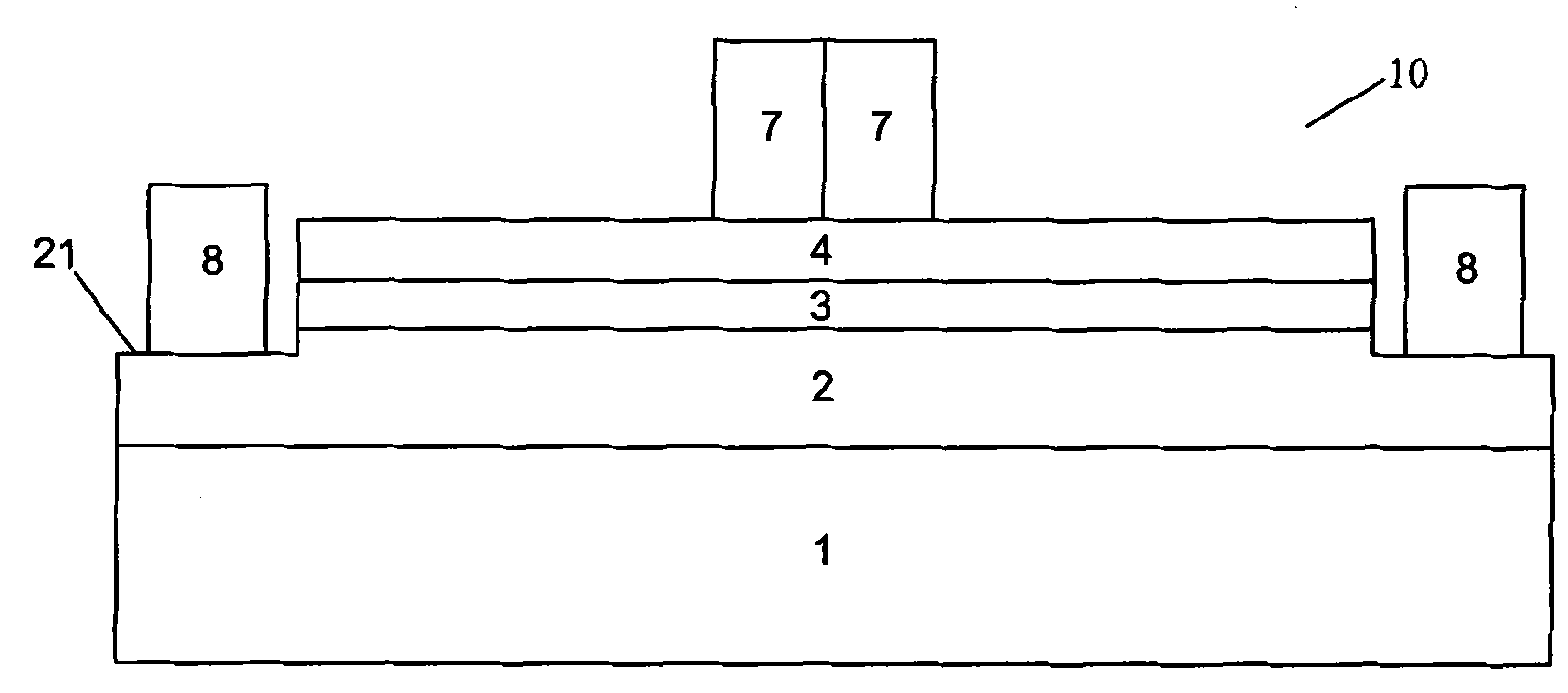 LED (light emitting diode) wafer with evenly distributed current