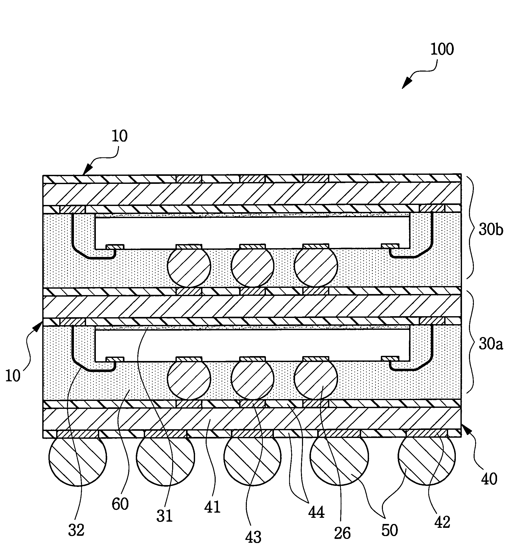 Semiconductor package, manufacturing method thereof and IC chip