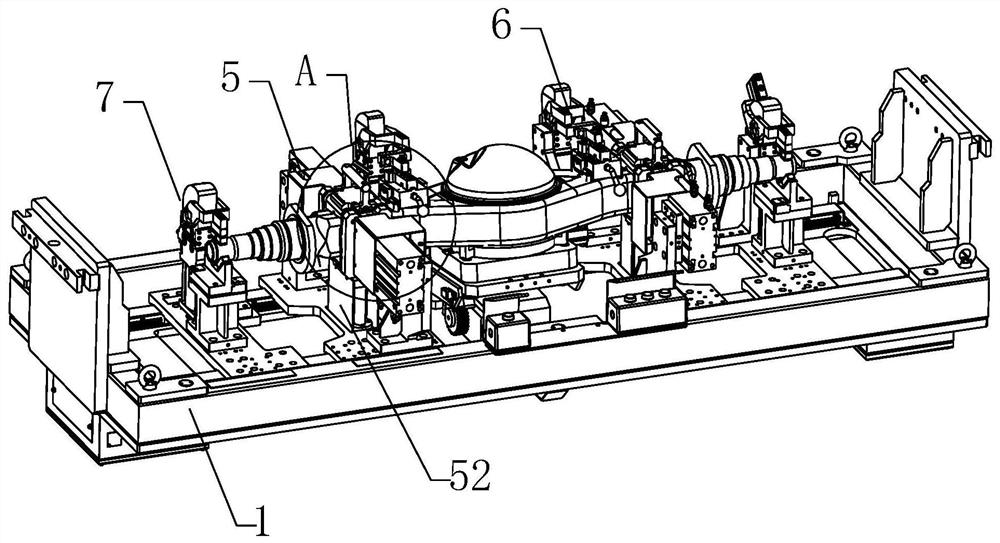 Flexible spot welding tool clamp for axle body