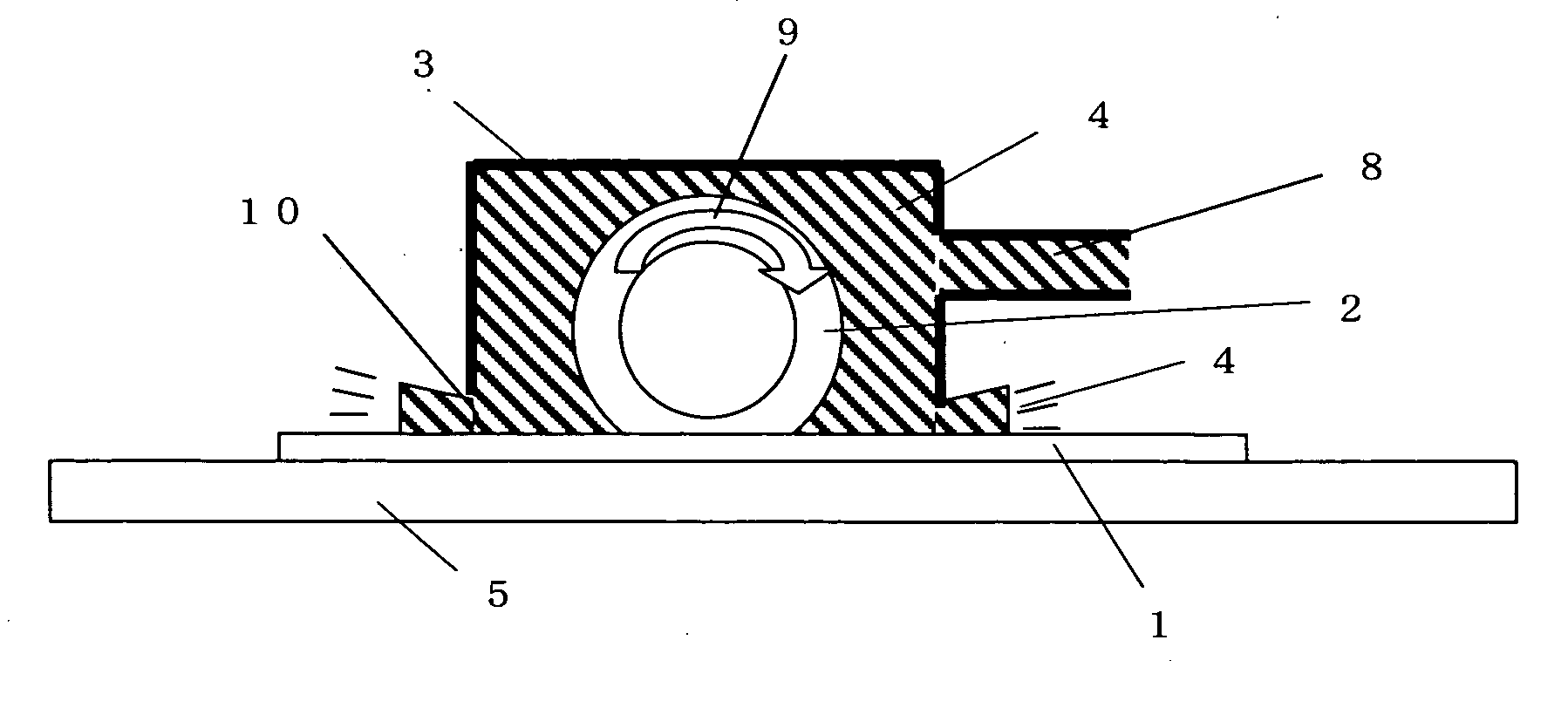 Dicing method and dicing device