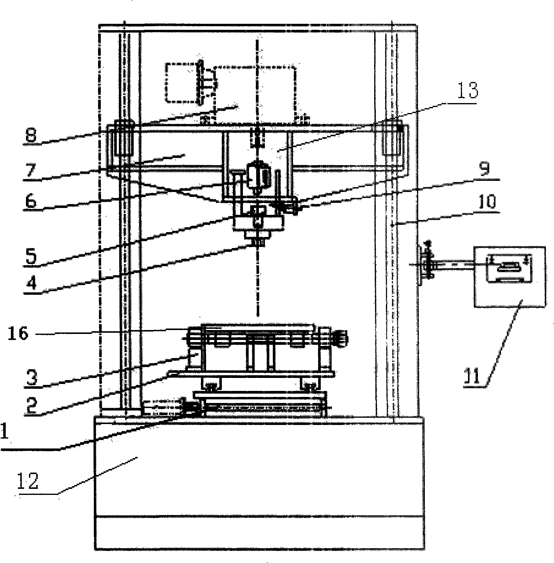 Automatic centering device and using method thereof