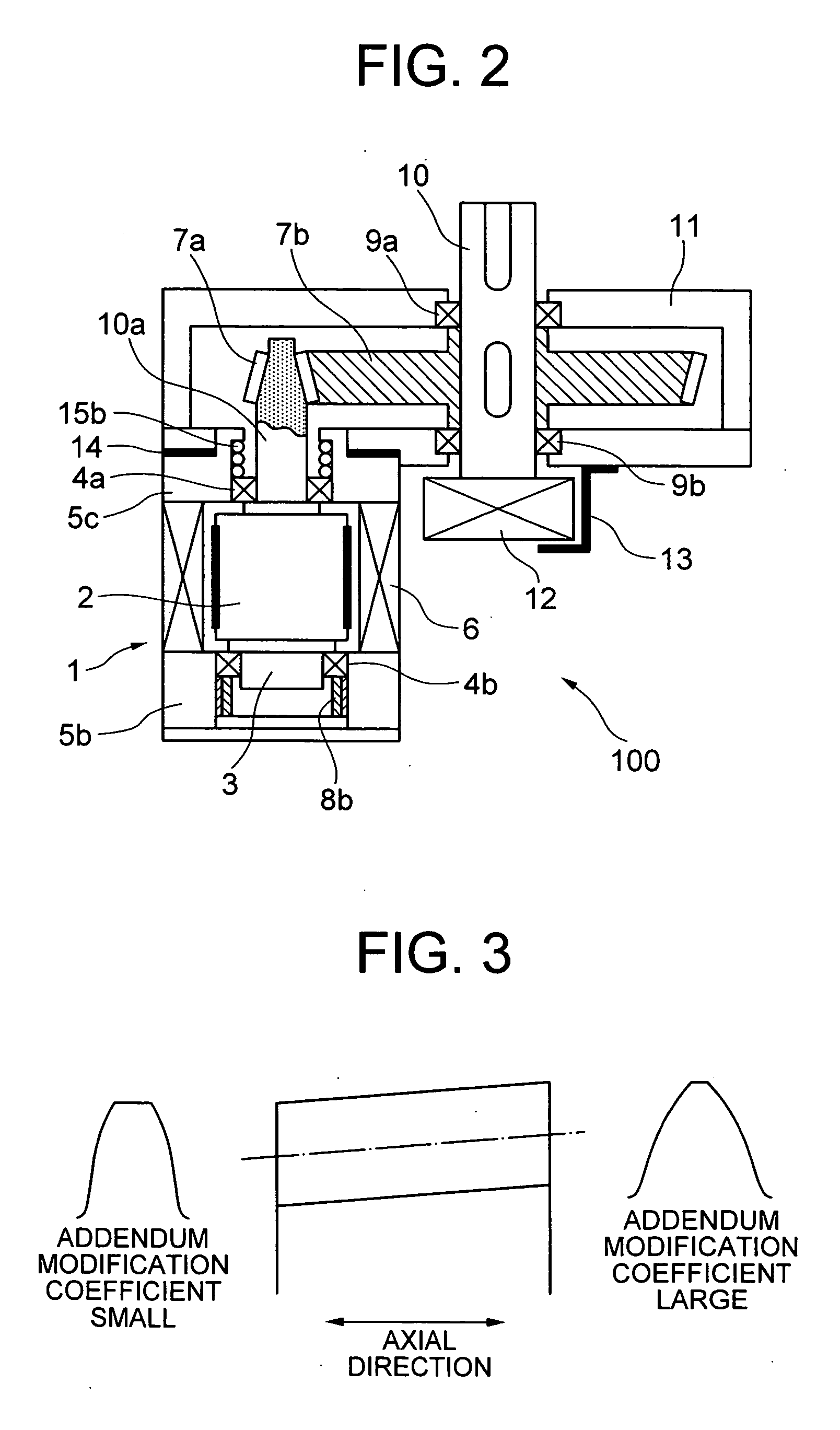 Geared transmission apparatus