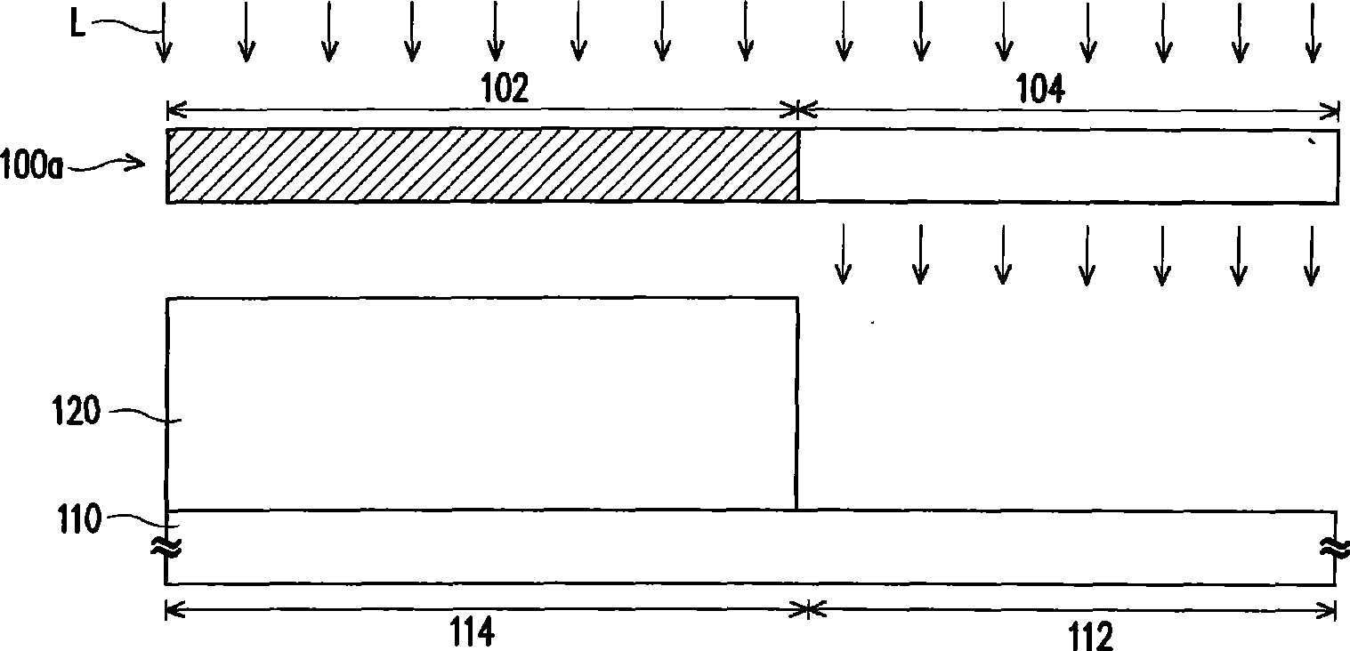 Production method for asymmetric prominence and picture element structure