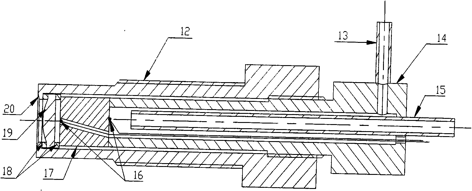 High temperature-pressure radiation heat flow meter