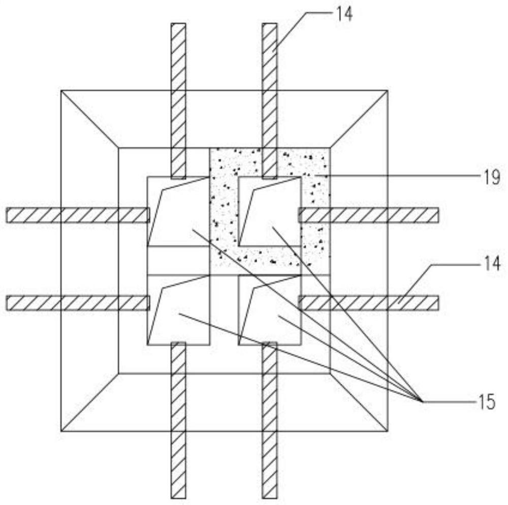 Underground anti-floating pool for water drainage and pressure reduction and water drainage and pressure reduction method thereof