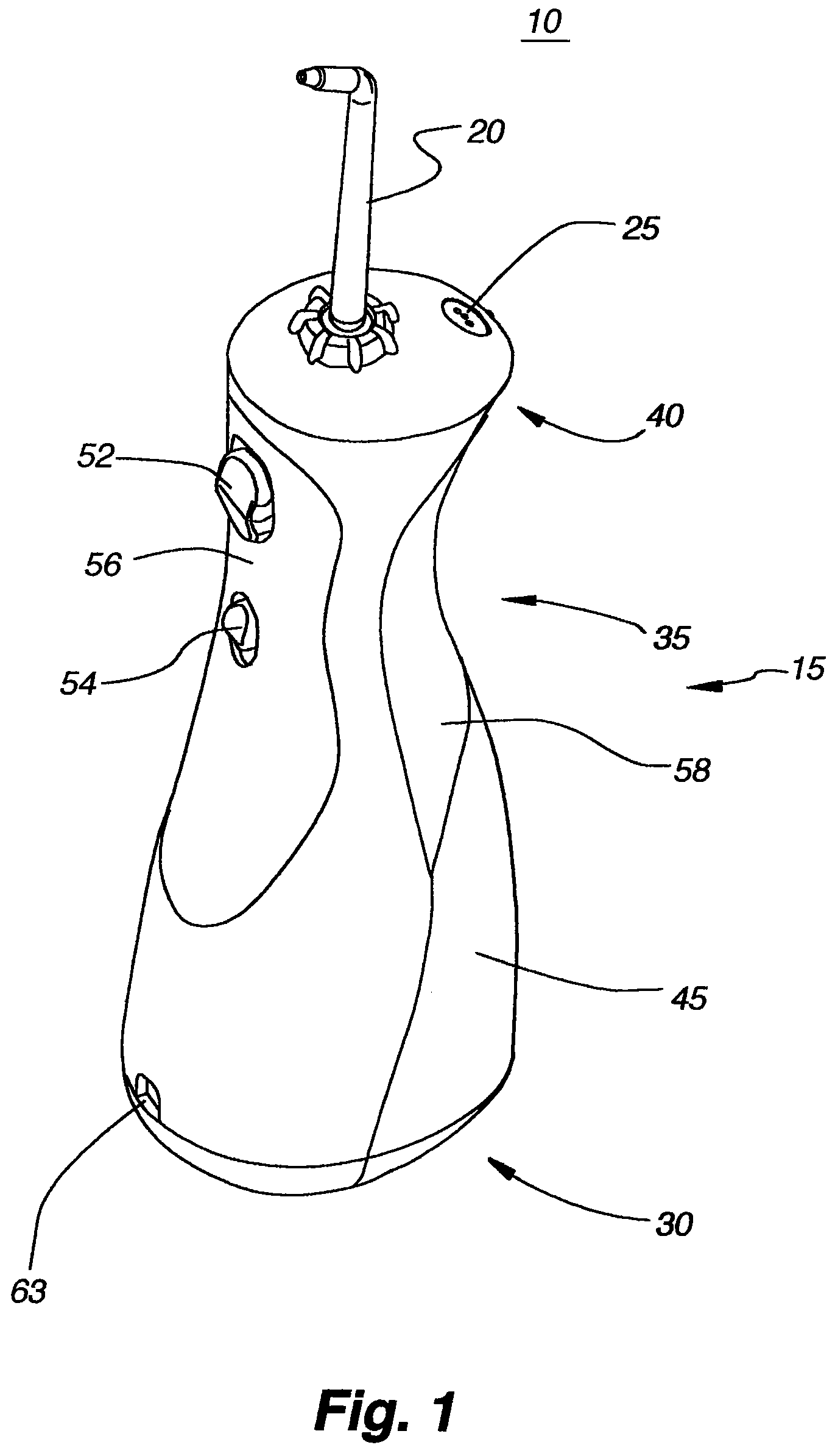 Oral irrigator