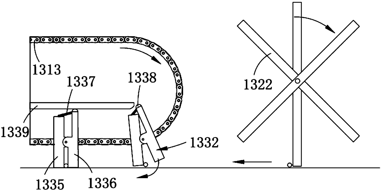 An inductor full-automatic and high-efficiency assembly device