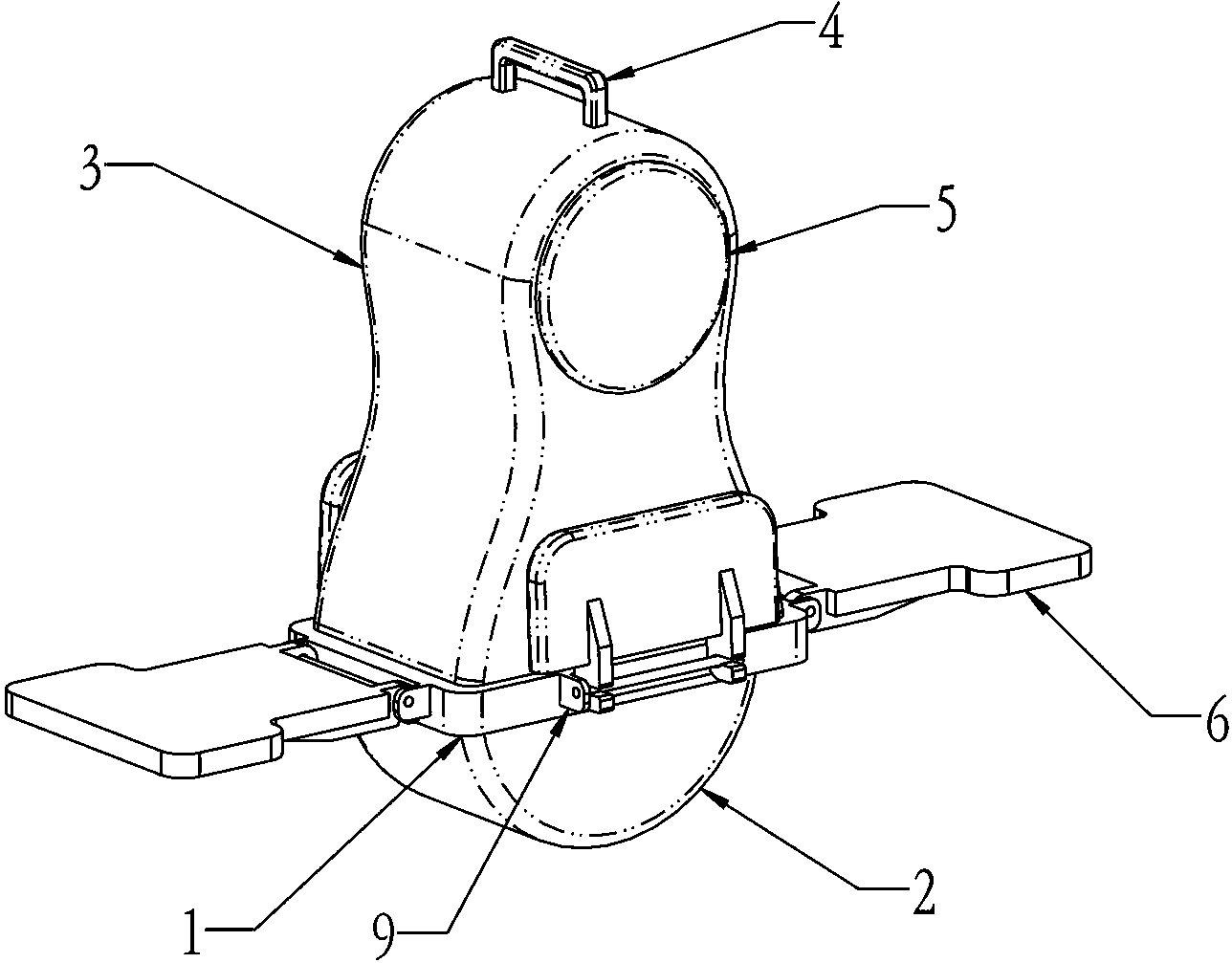 Bidirectional self-balance electric vehicle