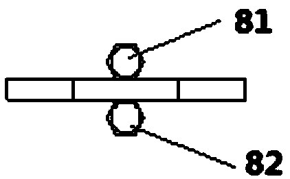 Fixture for mounting water inlet branch pipe of diesel engine