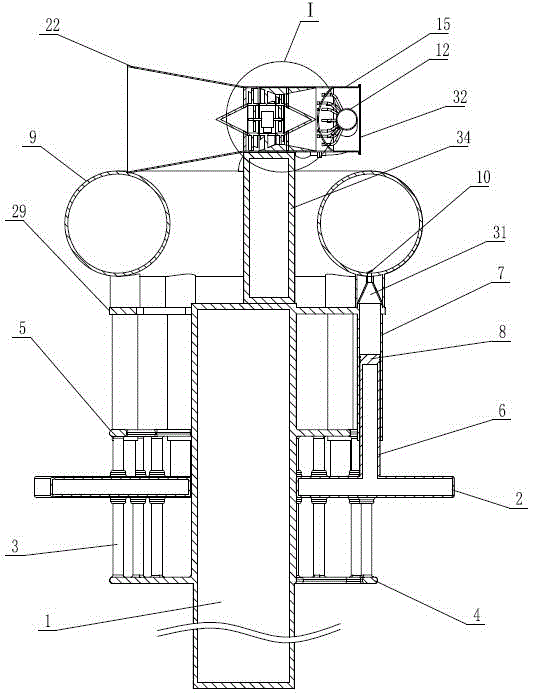 Energy storage wave power generation system