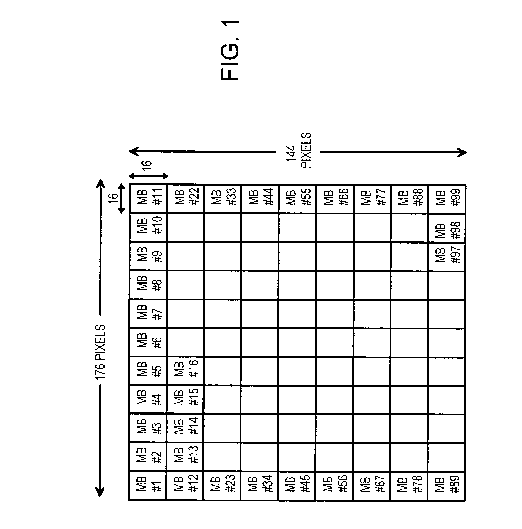 Sum-of-absolute-difference checking of macroblock borders for error detection in a corrupted MPEG-4 bitstream