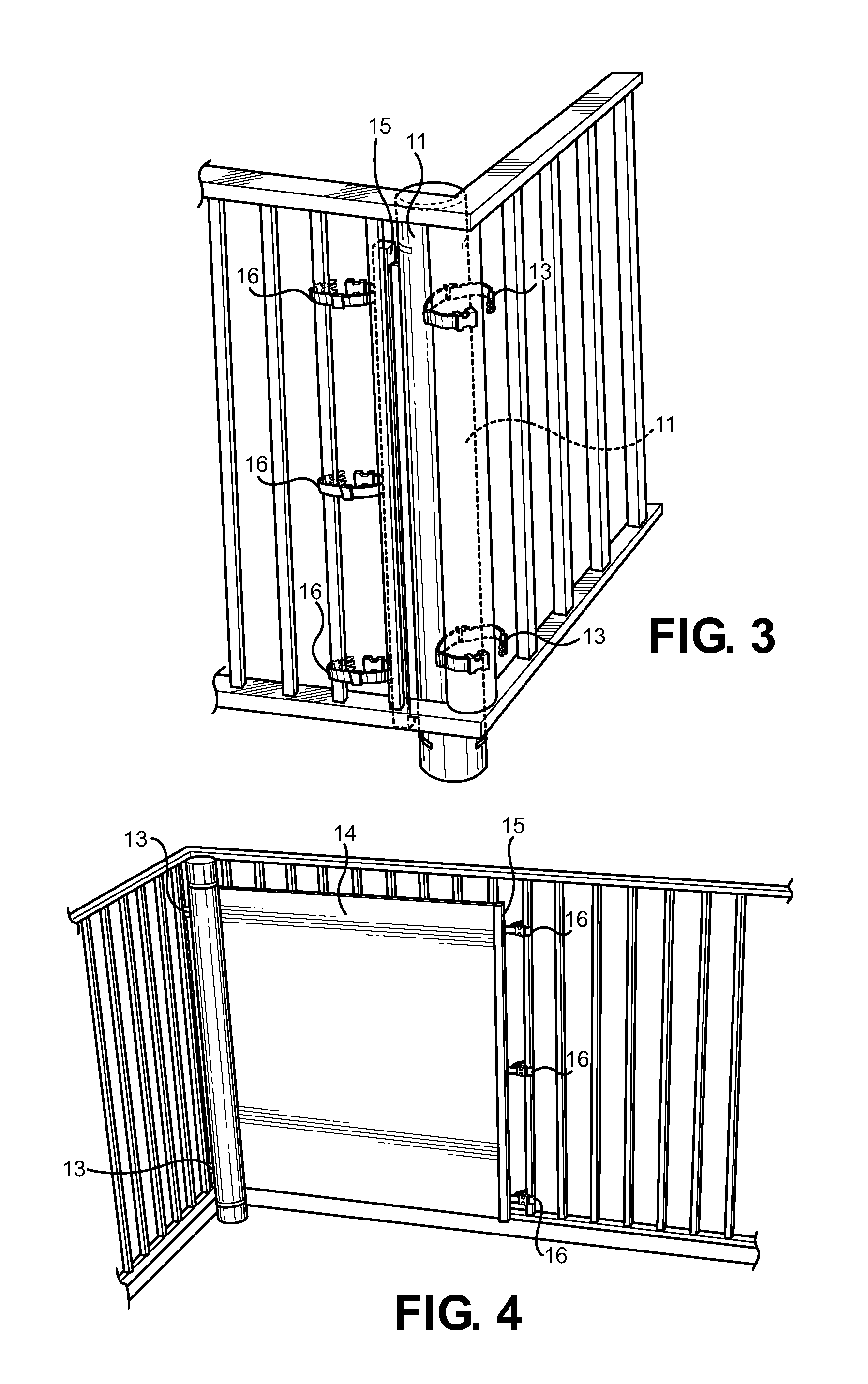 Privacy Screen for Deck Railing