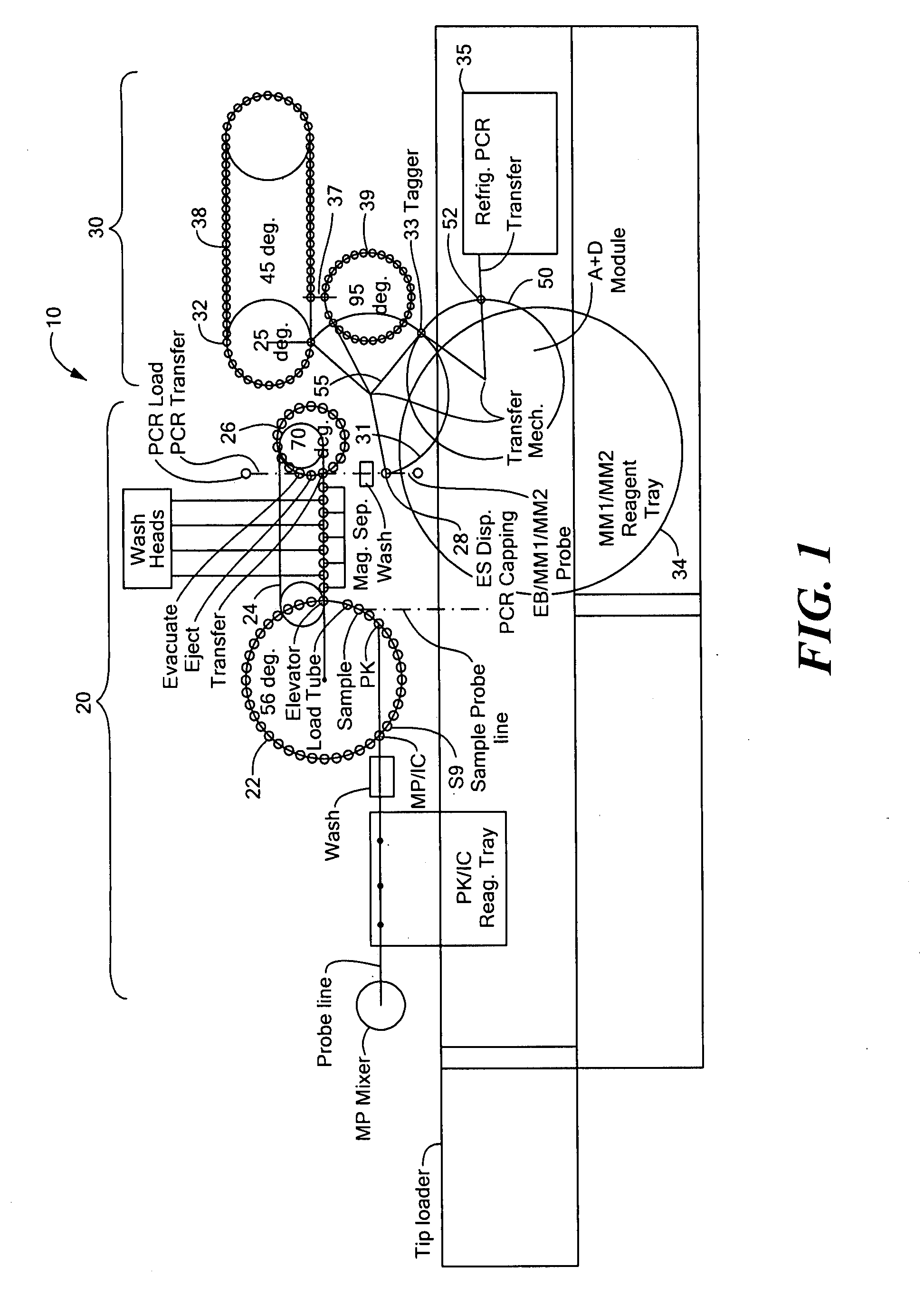 Random access system and method for polymerase chain reaction testing