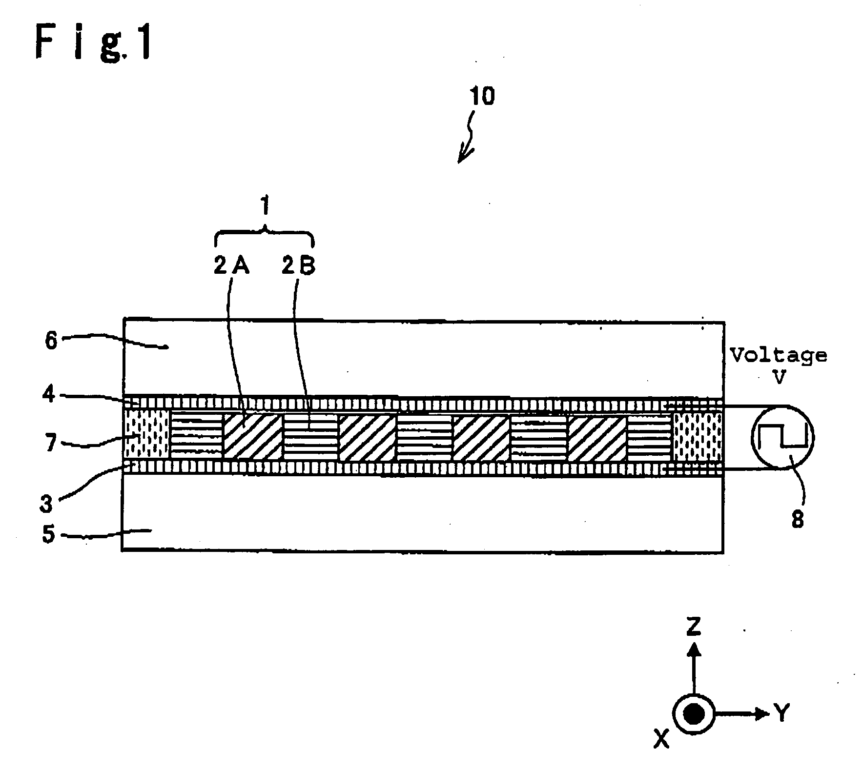 Optical element employing liquid crystal having optical isotropy