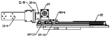 Clamping and overturning device