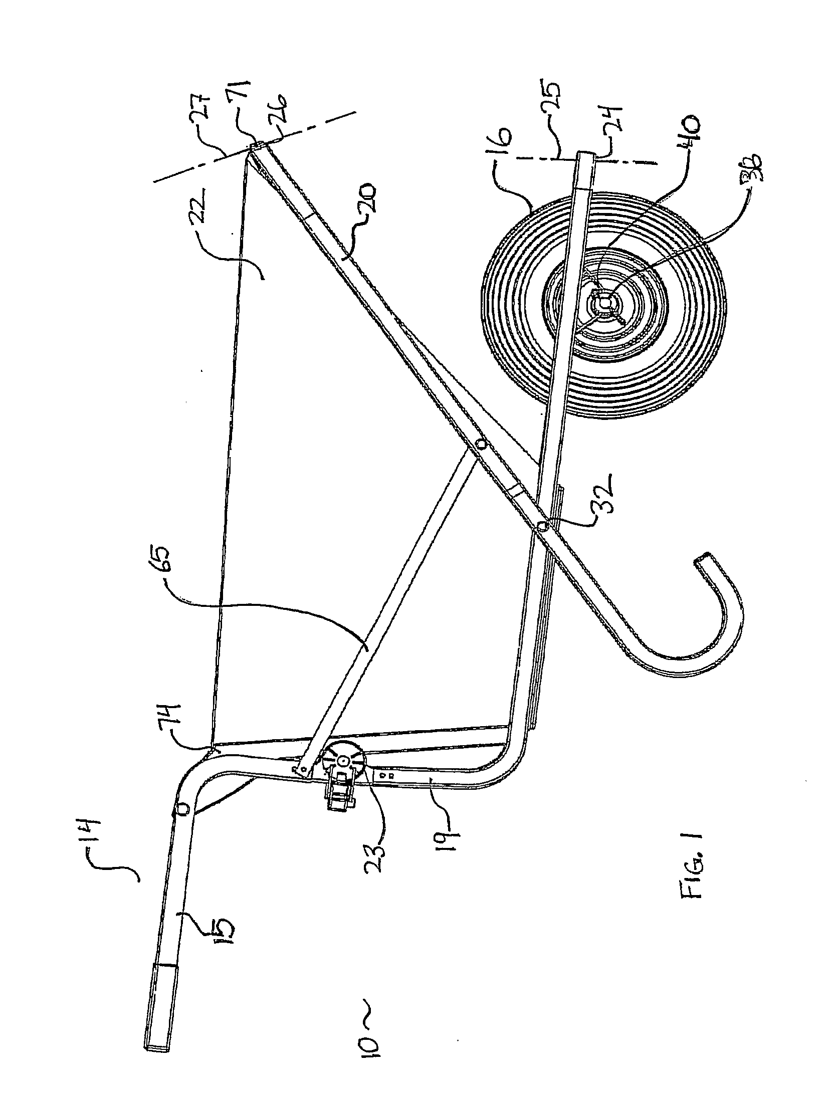 Foldable wheelbarrow and hand cart