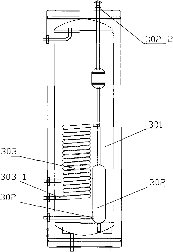 Water tank used for solar water heater and solar water heater