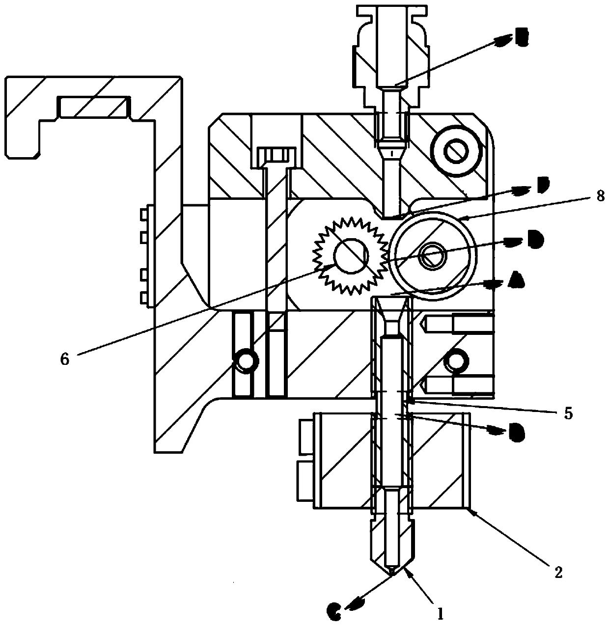 Wire discharging method, FDM printing device, storage medium and processor