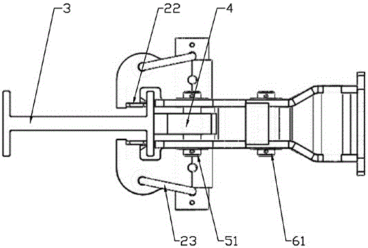 Quick-assembly attached lifting scaffold anti-tipping and anti-falling device