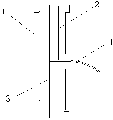 Embedded strain meter