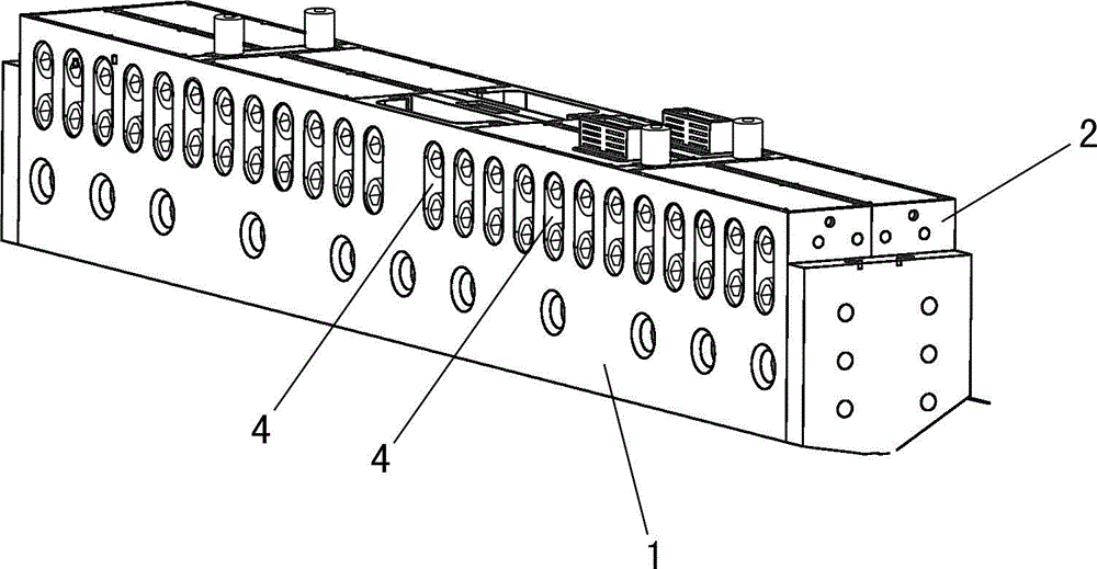 Flat Shoulder Plastic Extrusion Flat Die