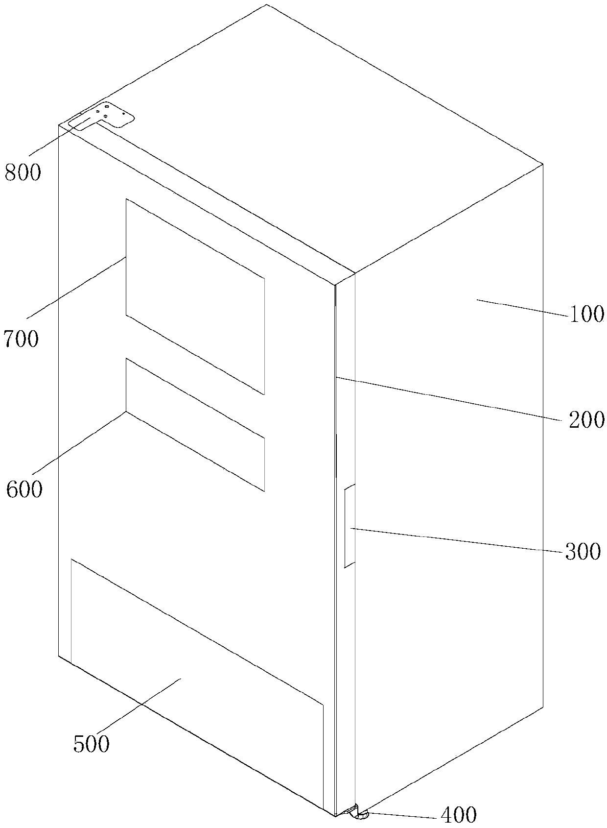 Control method of domestic clothes folding care device