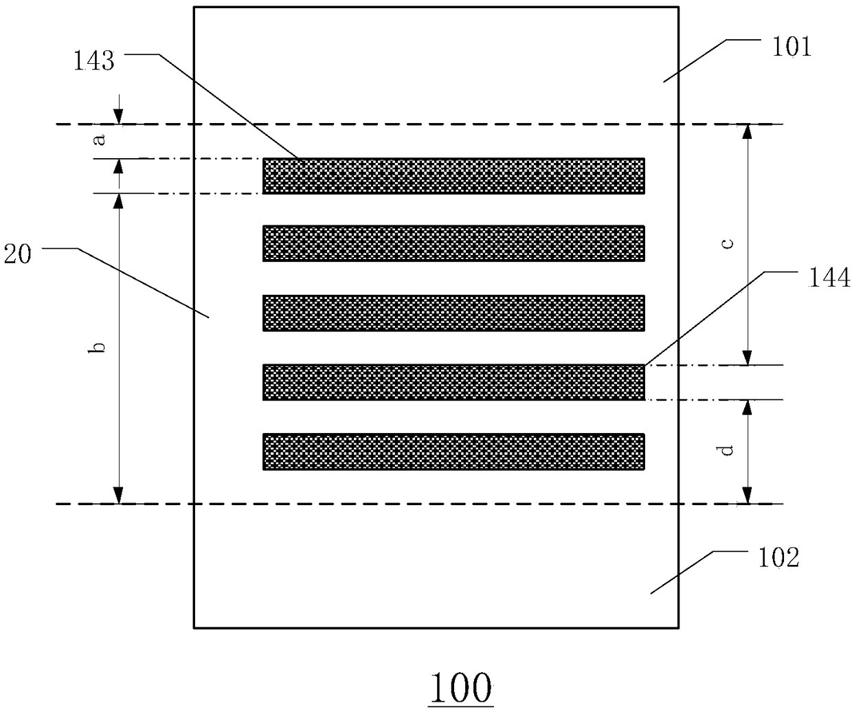 Foldable display panel and foldable display device