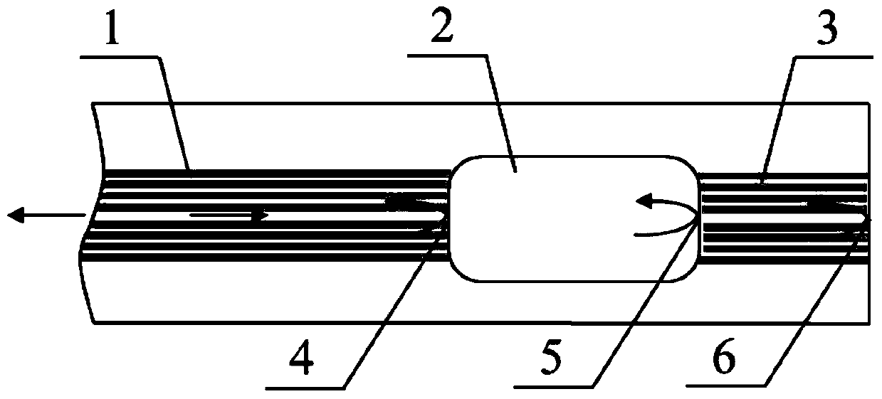 A high-temperature temperature and pressure optical fiber Fabry-Perot composite micro-nano sensor