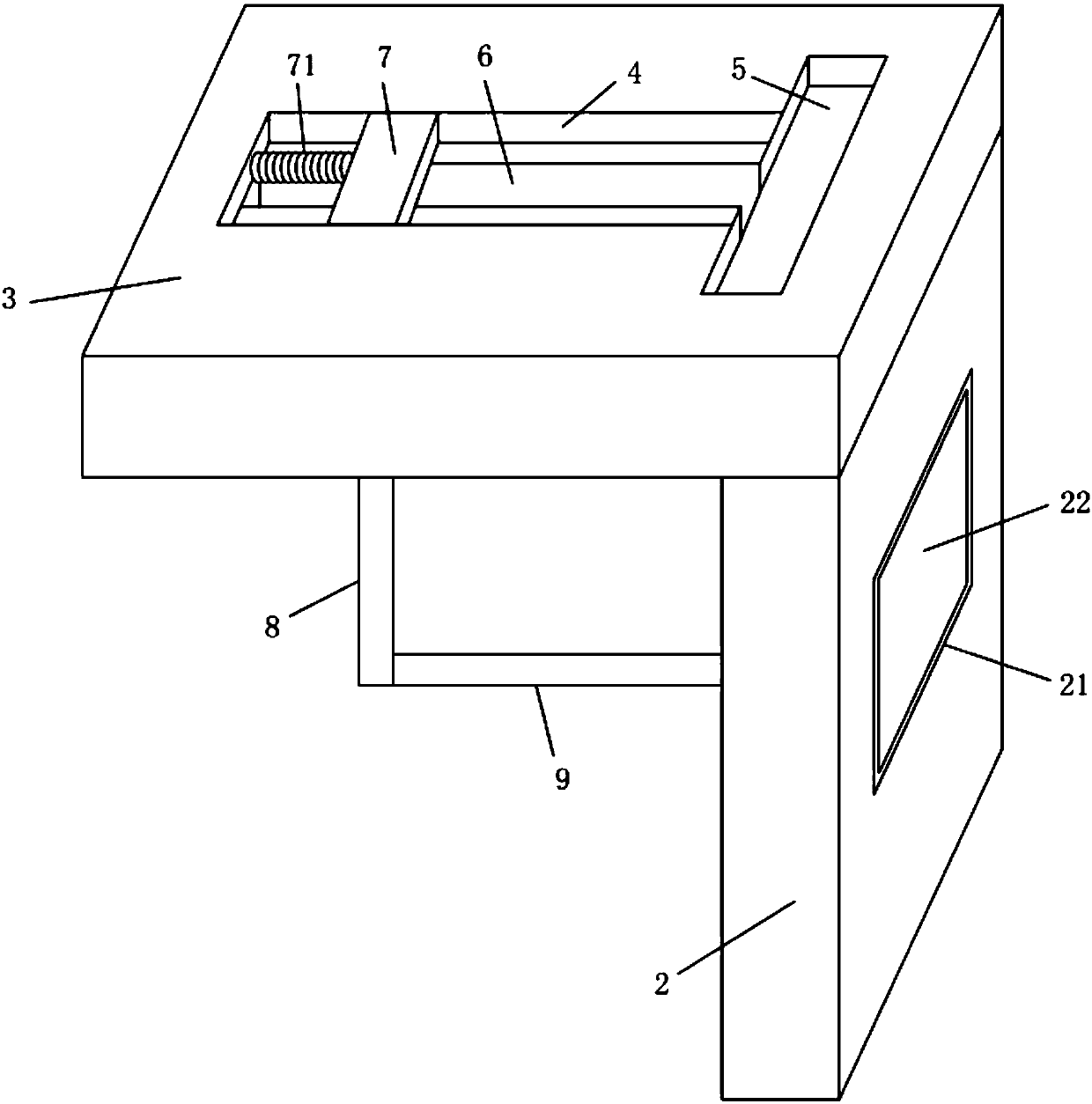 Battery piece anti-breaking carrying box