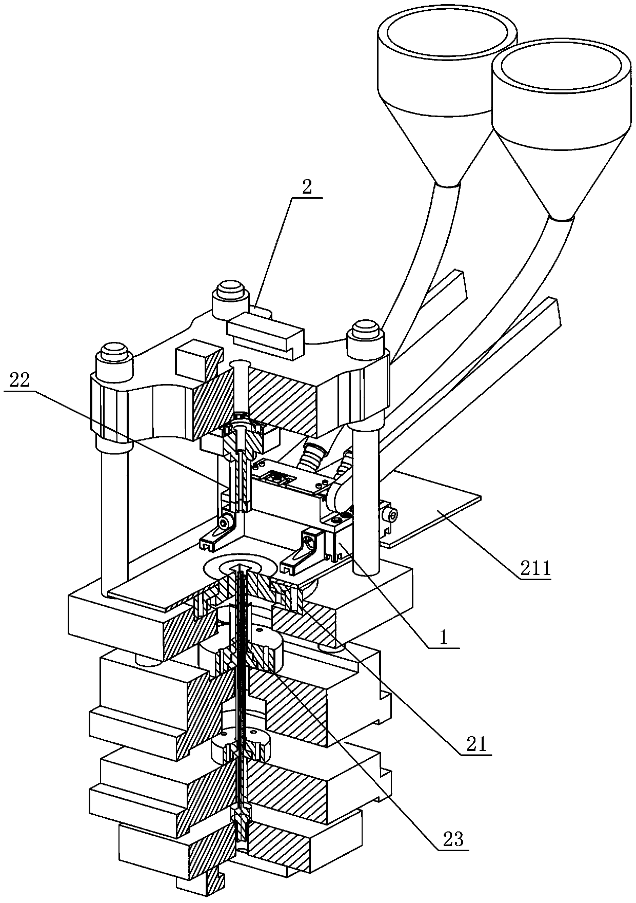 Forming device and forming method of powder metallurgy part