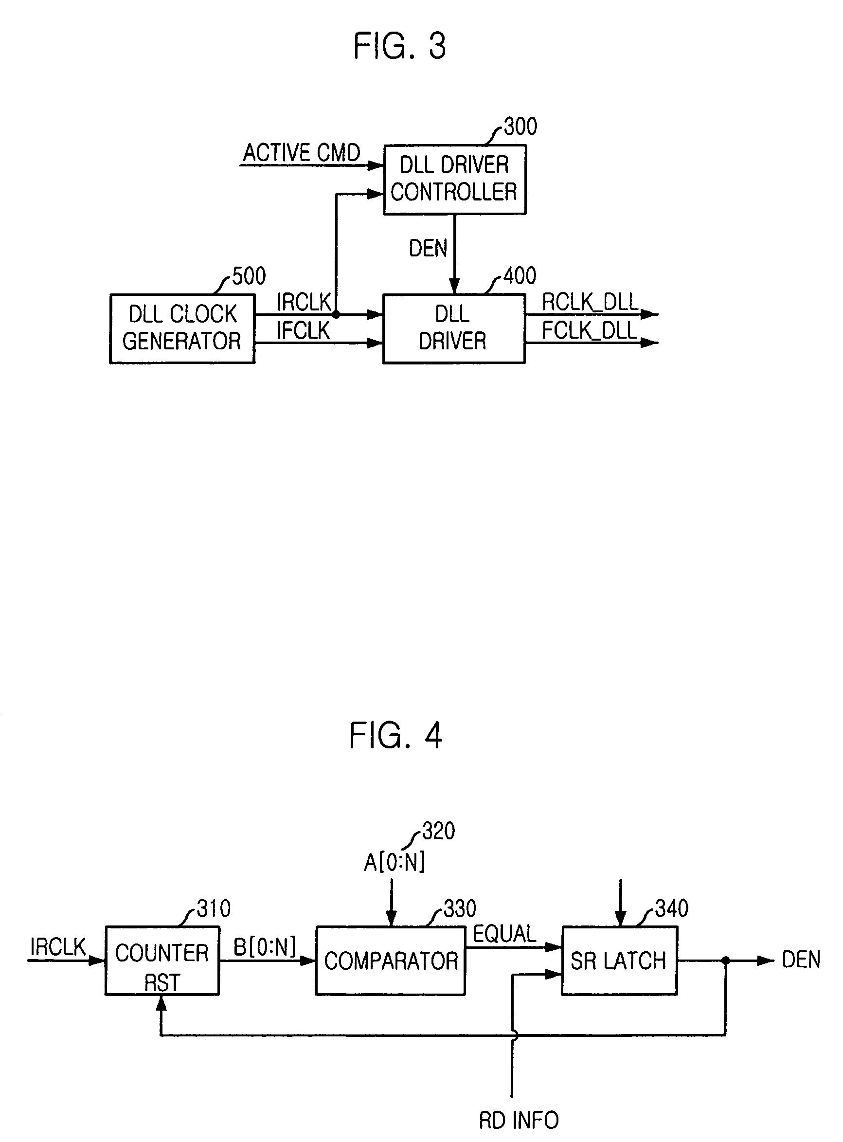 DLL driver control circuit