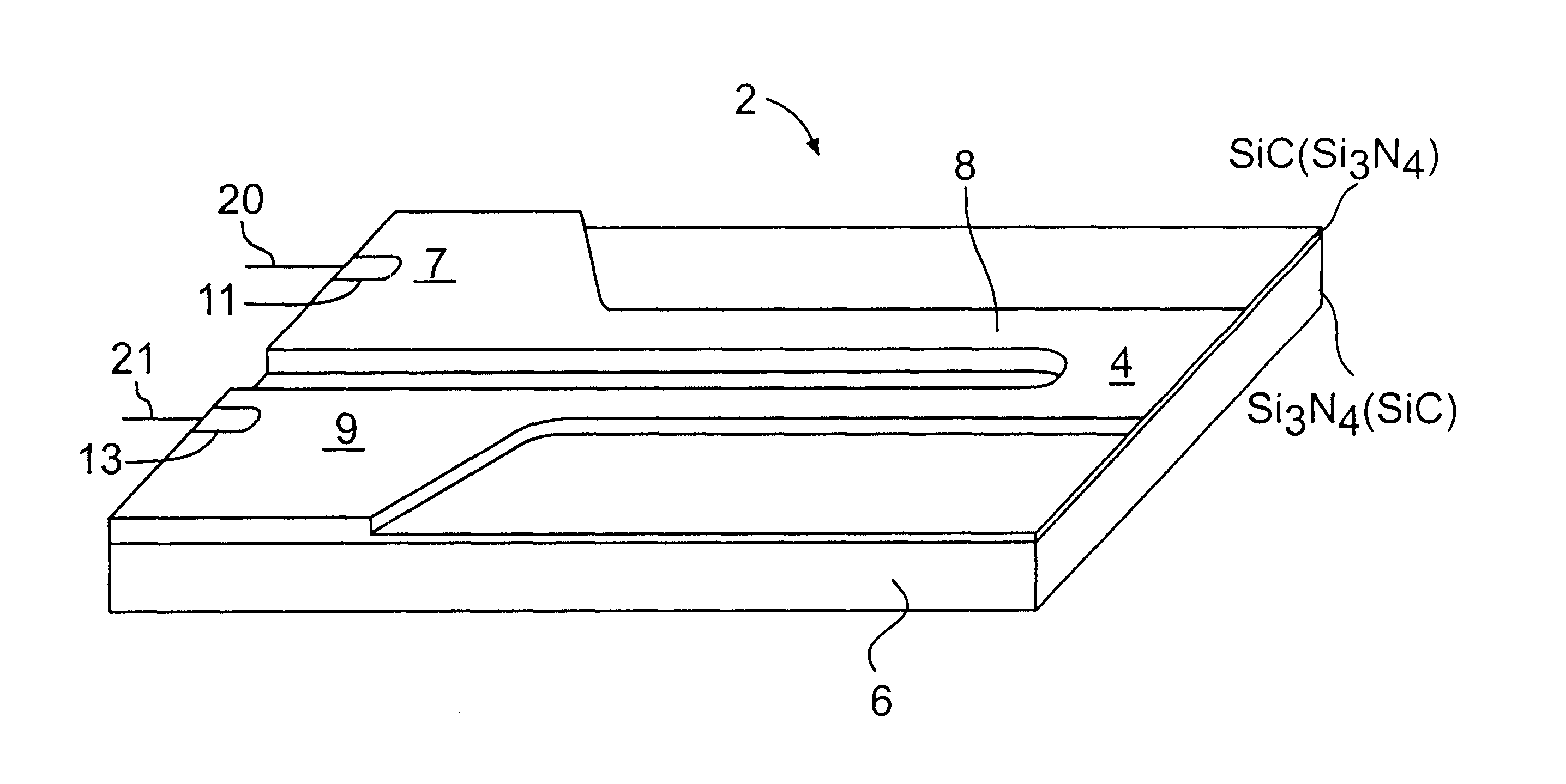 Composite monolithic elements and methods for making such elements