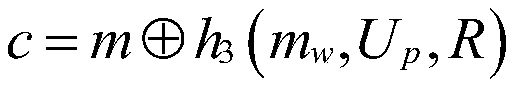 Universally composable identity proxy signcryption method