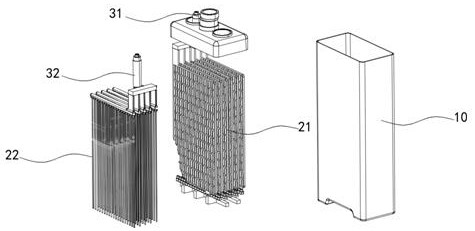 Lithium battery pole piece preparation method and solid-state lithium battery thereof