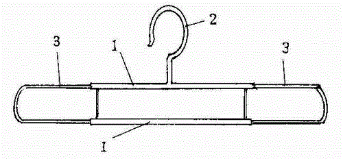 Laundry rack allowing width adjustment