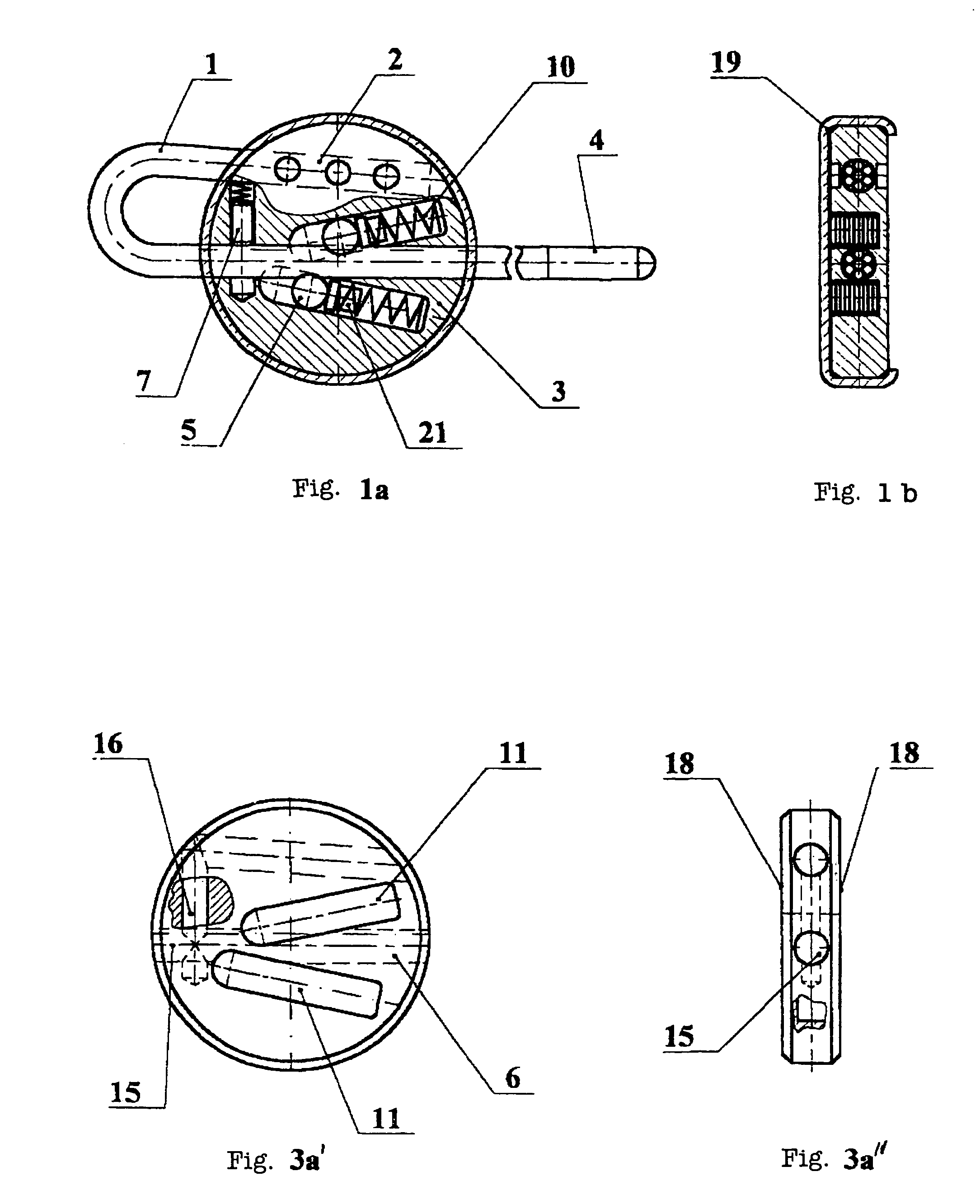 Flexible locking and sealing device