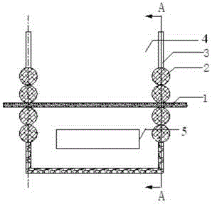 A method and electroplating tank for single-sided copper plating of wide-width stainless steel strip