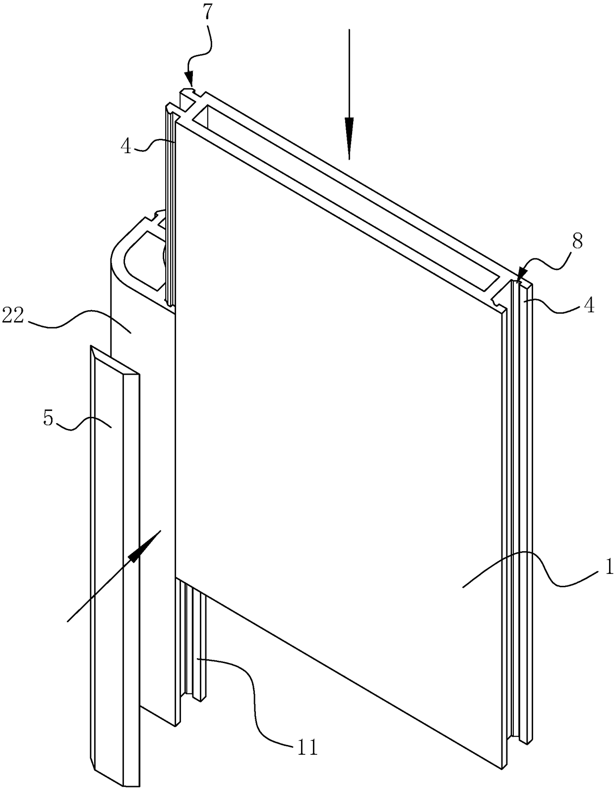 Sound insulation structure of construction site