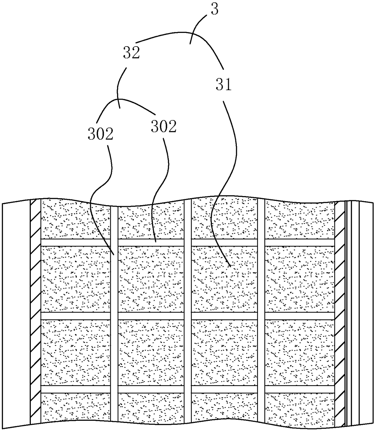 Sound insulation structure of construction site