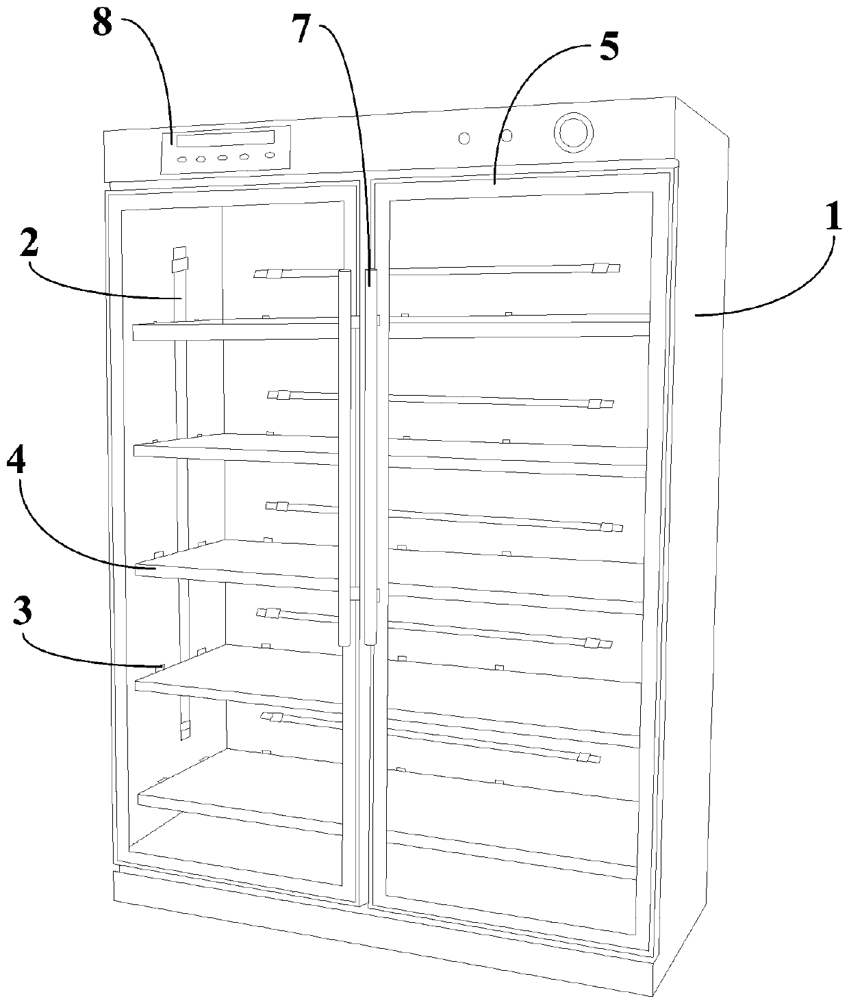 Continuous intensive pulse light surface sterilization device for chicken carcasses