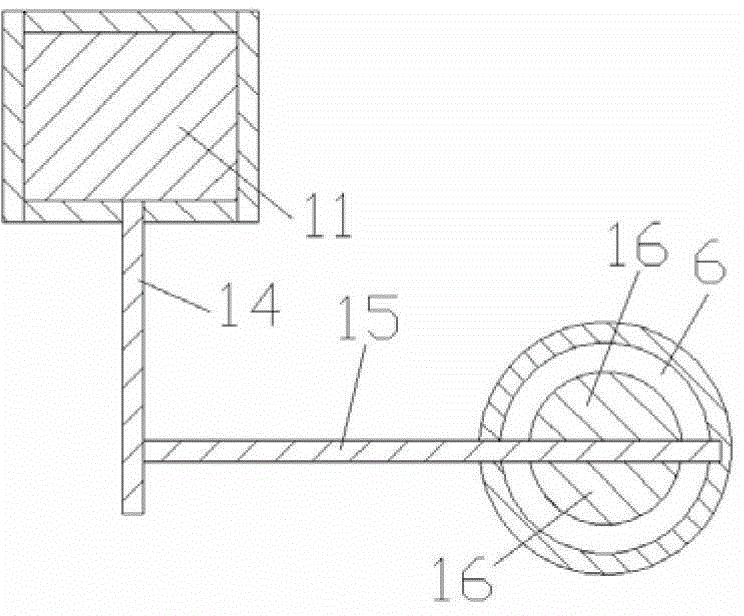 Variable air exhaust through flow area air exhaust pressure control type adjusting mechanism for turbocharged engine