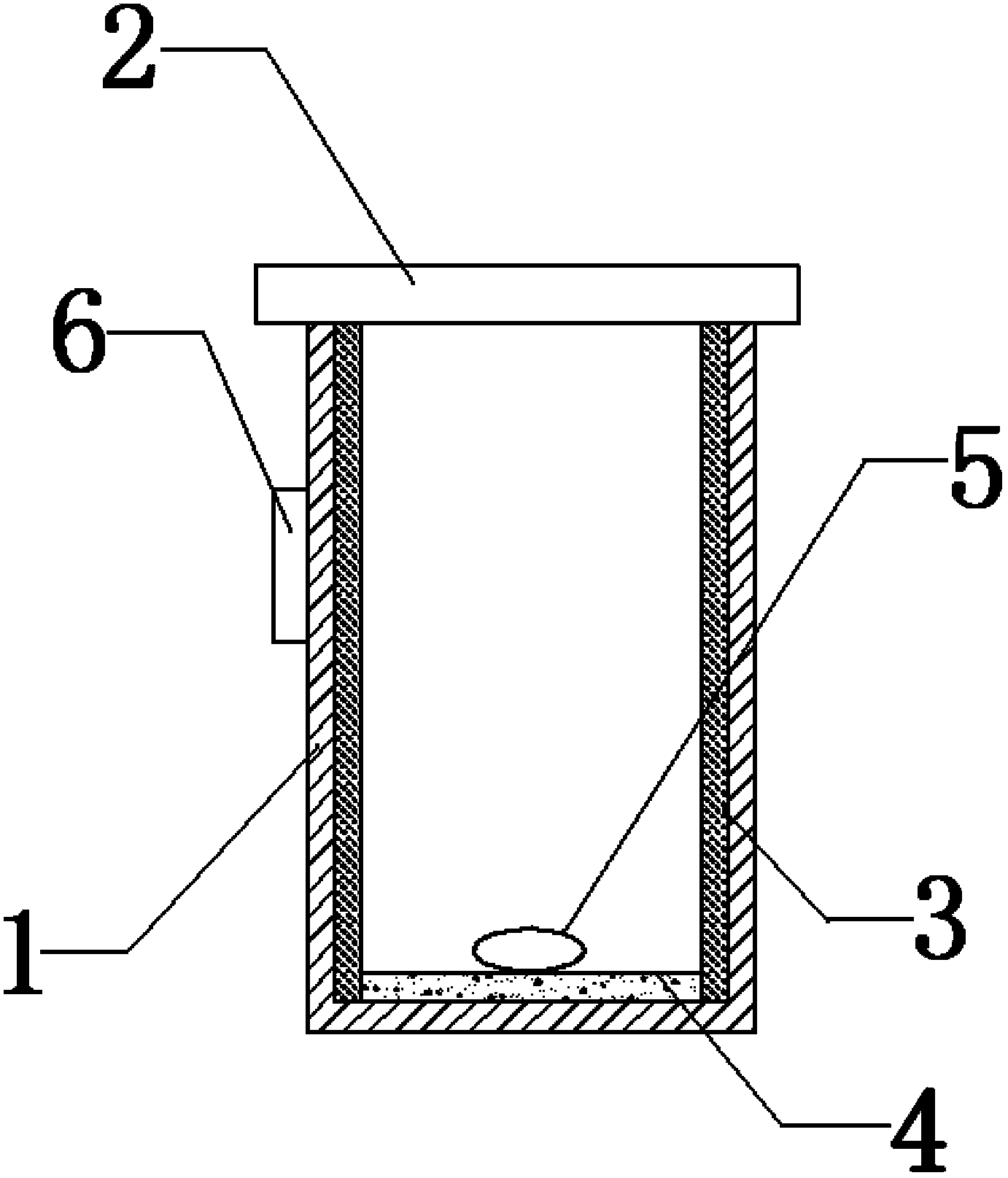 Novel graphite purifying furnace