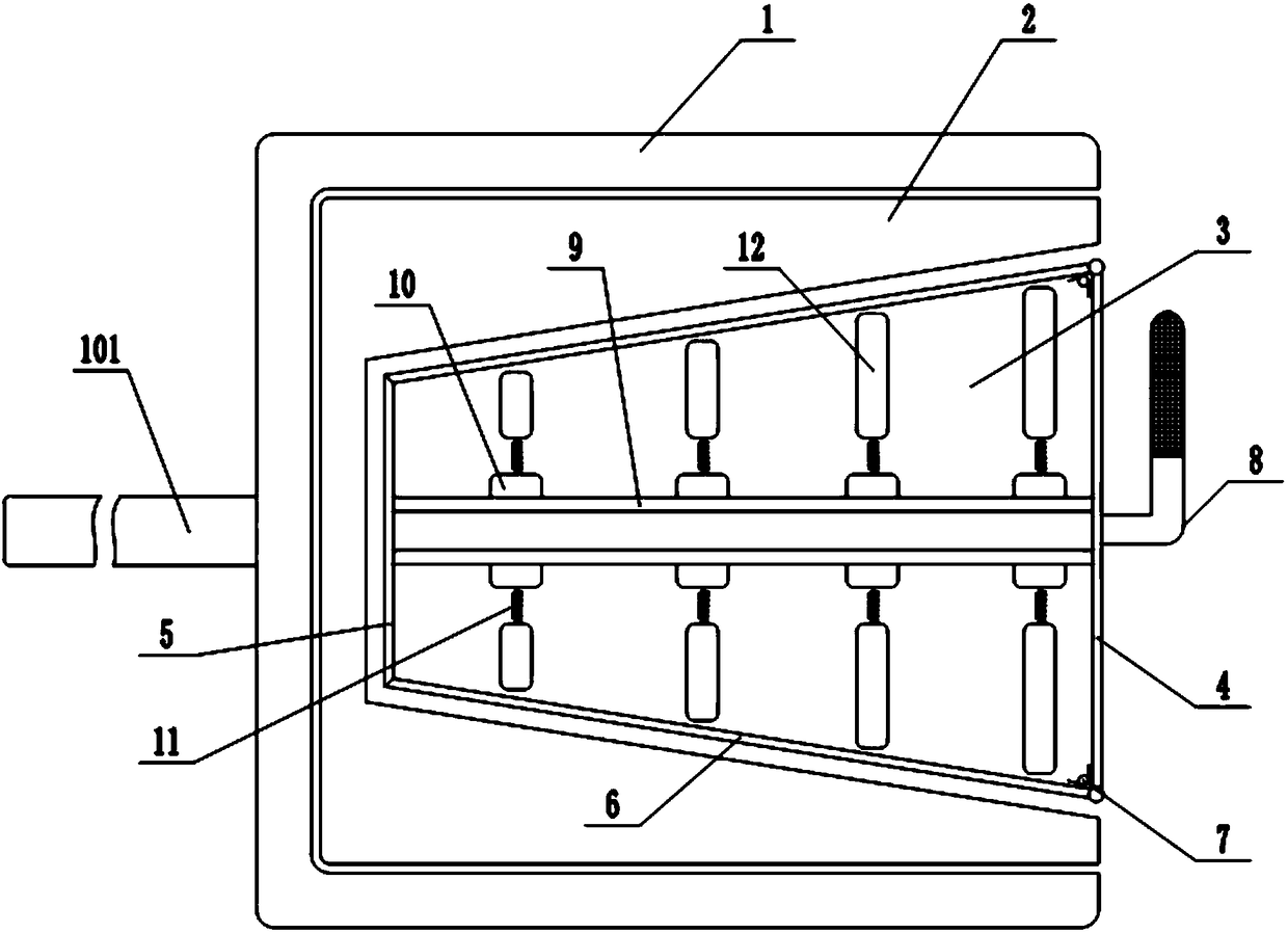 Winding drum device