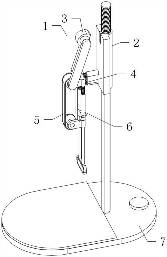 Auxiliary bathing device for disabled people