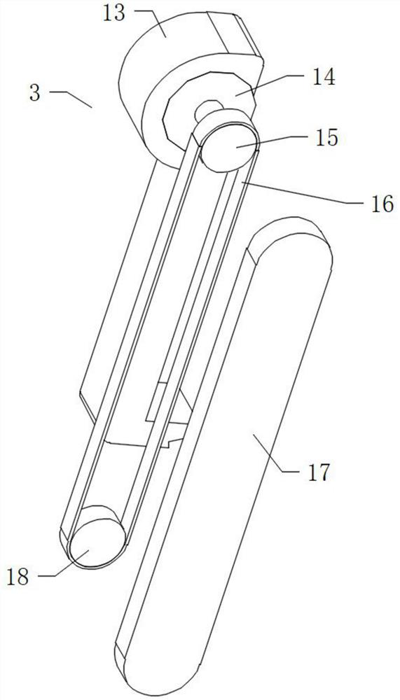 Auxiliary bathing device for disabled people