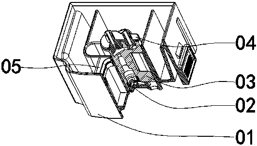 Quick-to-detach milk froth device