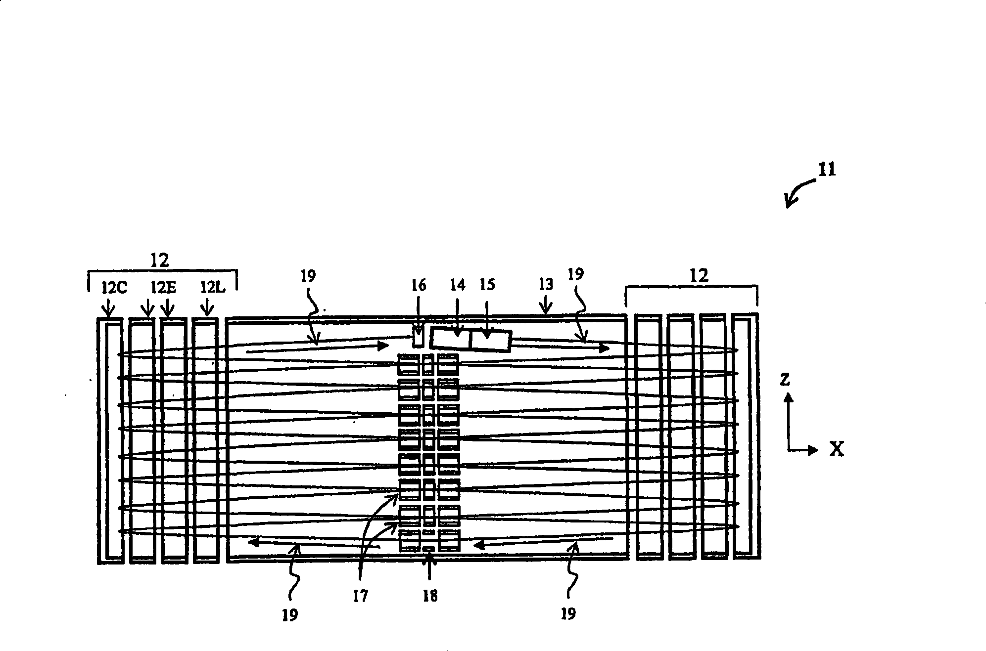 Multi-reflecting time-of-flight mass spectrometer with orthogonal acceleration