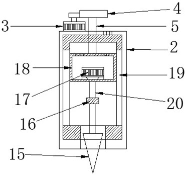 Novel tree planting device for garden planting